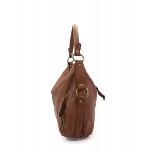 512■ Urban Ledertasche Handtasche für Damen schwarz & Braun